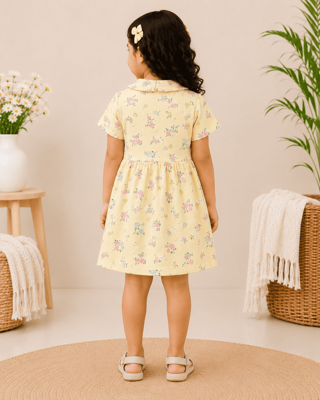 Girls Cotton Frock | Soft & Breathable Summer Dress