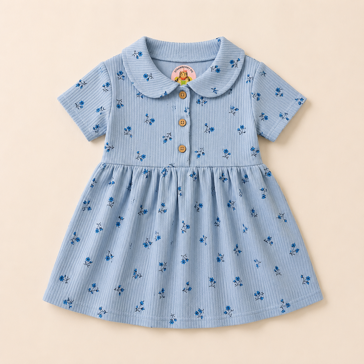 Girls Cotton Frock | Soft & Breathable Summer Dress