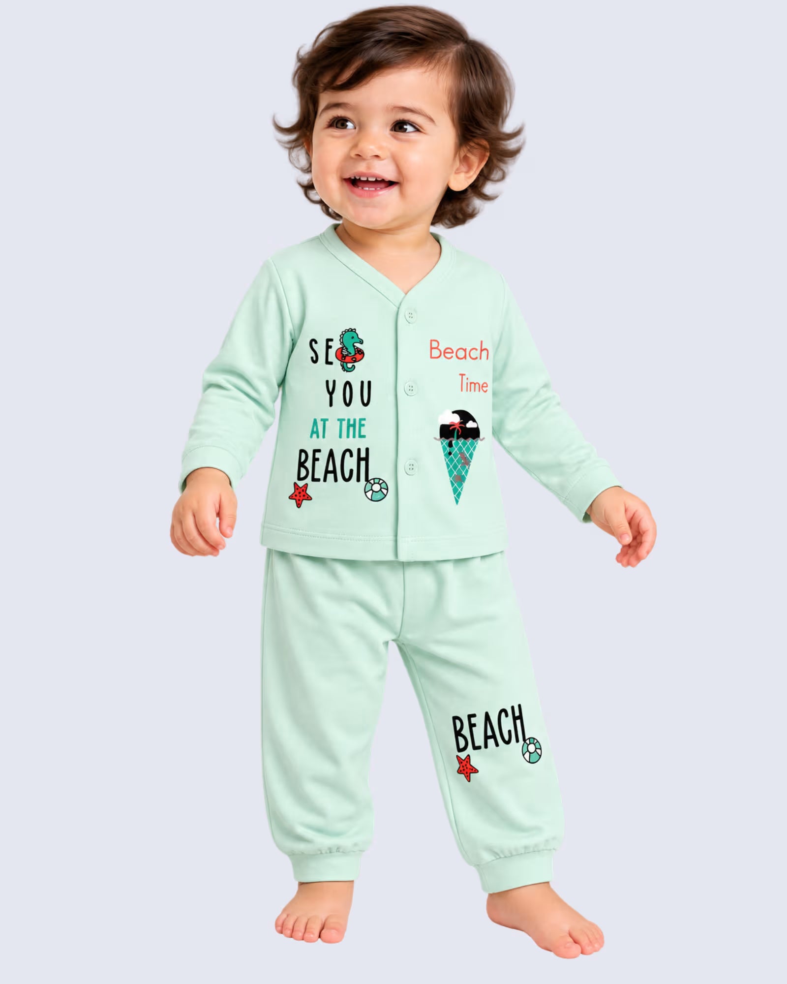 Newborn Full Sleeve Cotton Set