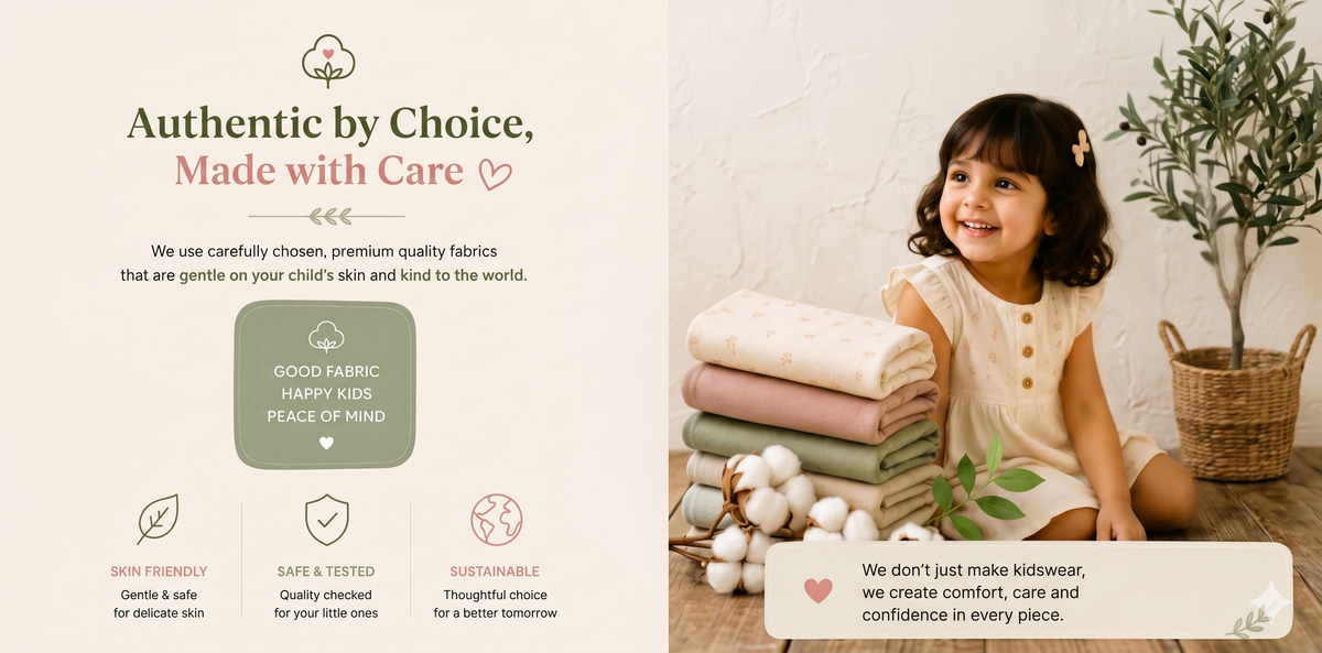 Little Crown- skin friendly kids wear