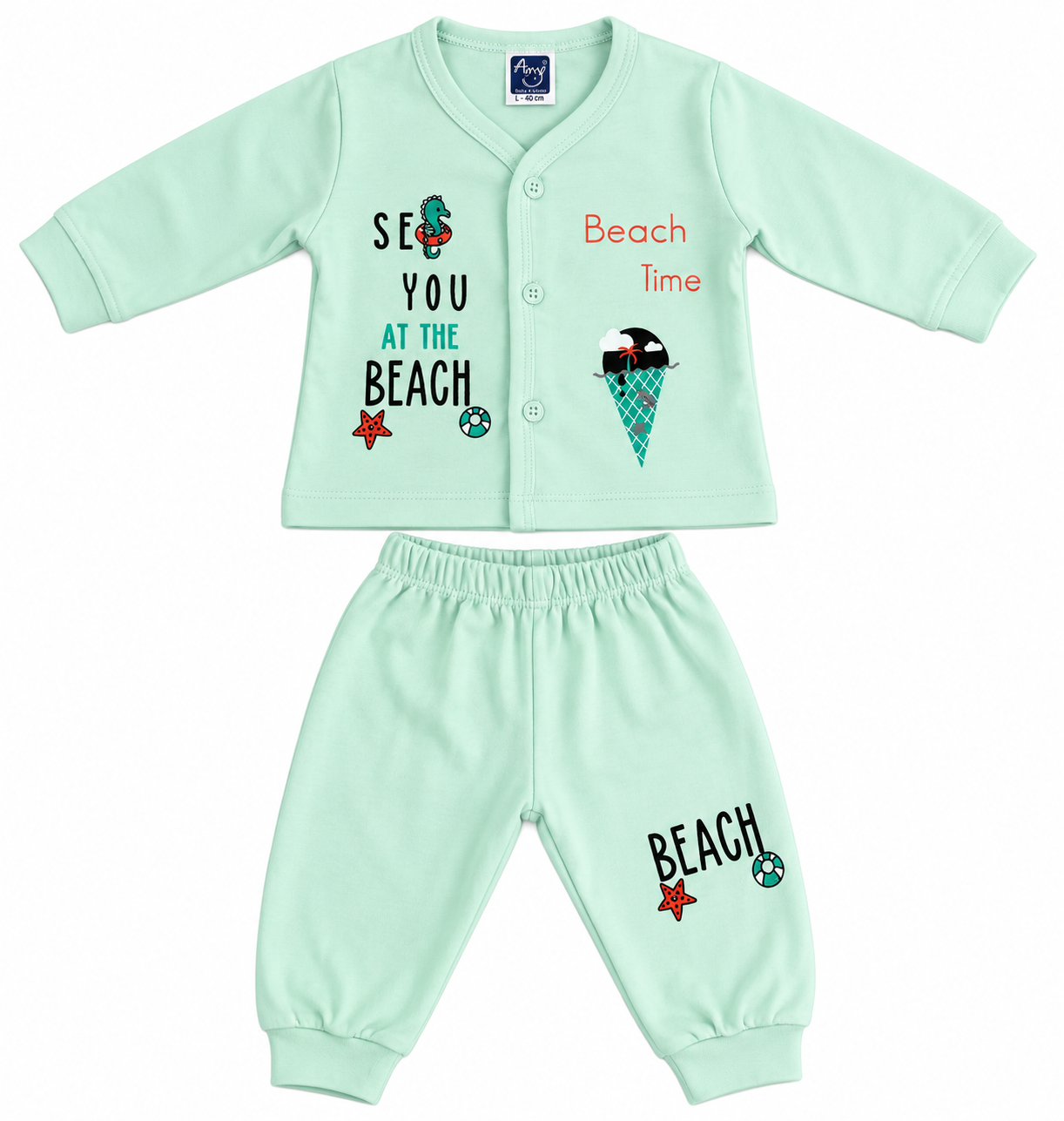 Newborn Full Sleeve Cotton Set