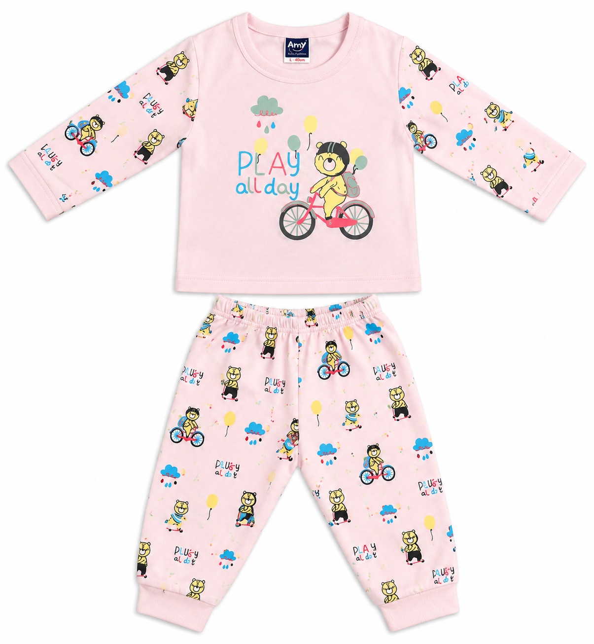 Newborn Full Sleeve Cotton Set