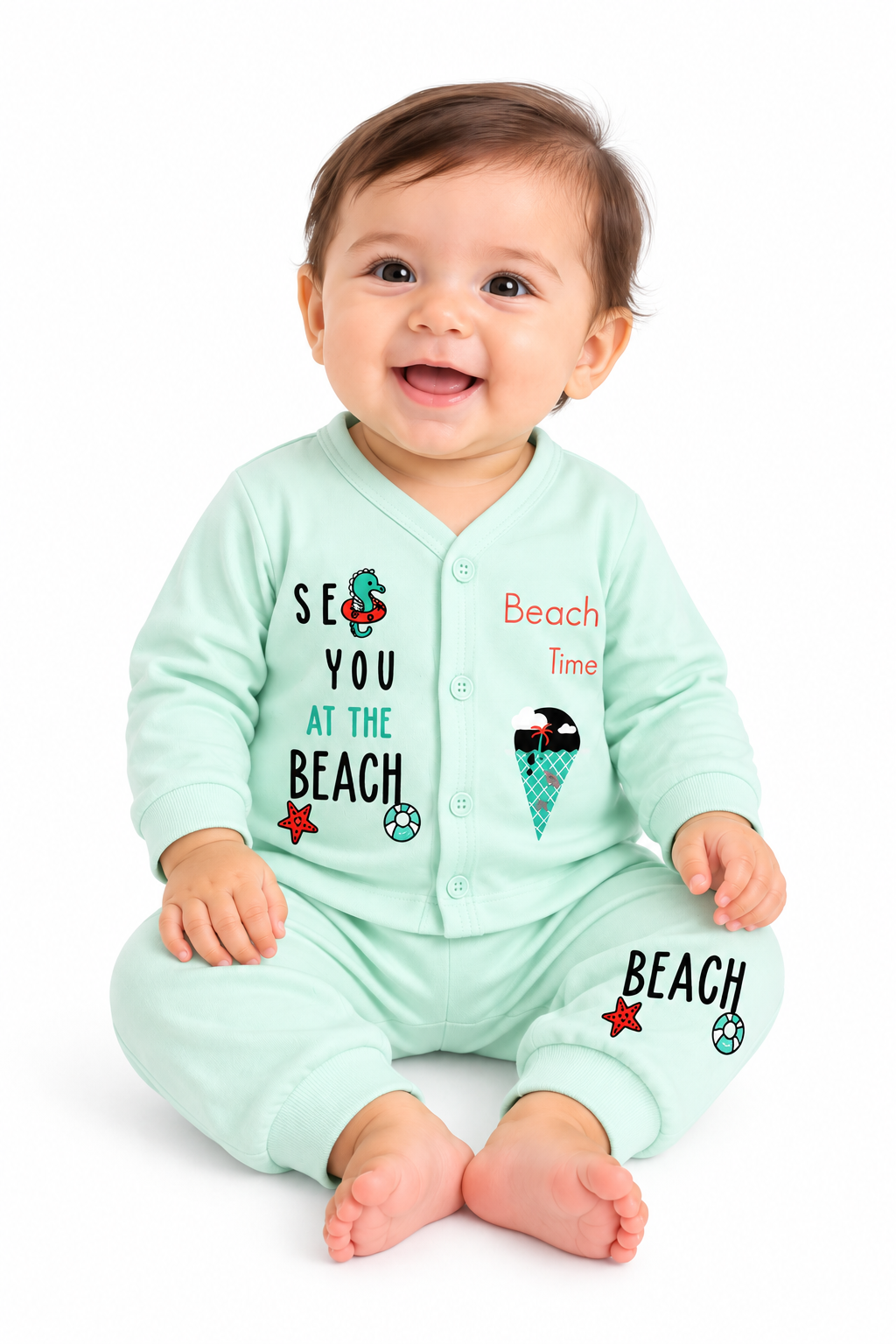 Newborn Full Sleeve Cotton Set