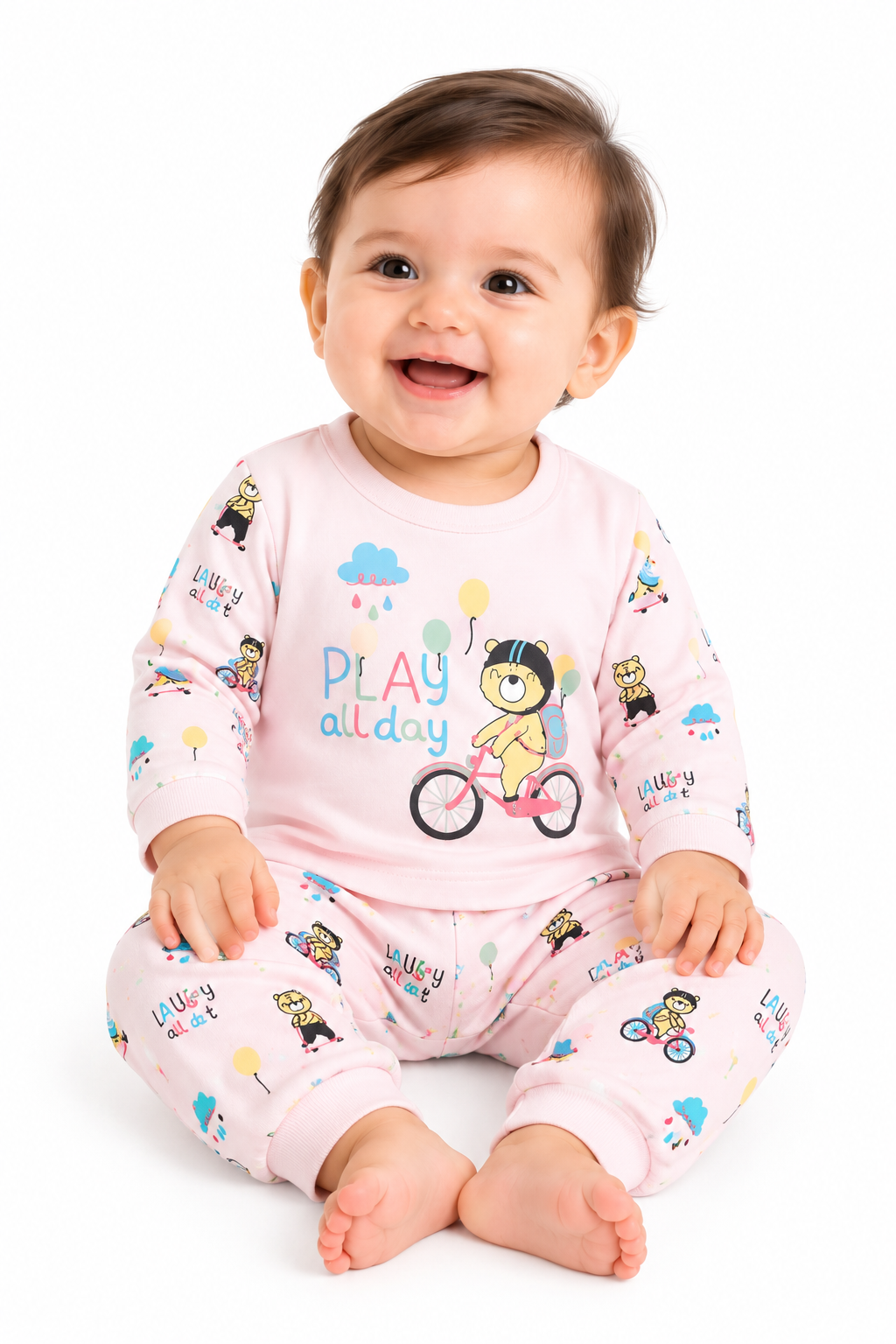 Newborn Full Sleeve Cotton Set